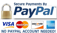 Pay using Paypal or all major credit  cards