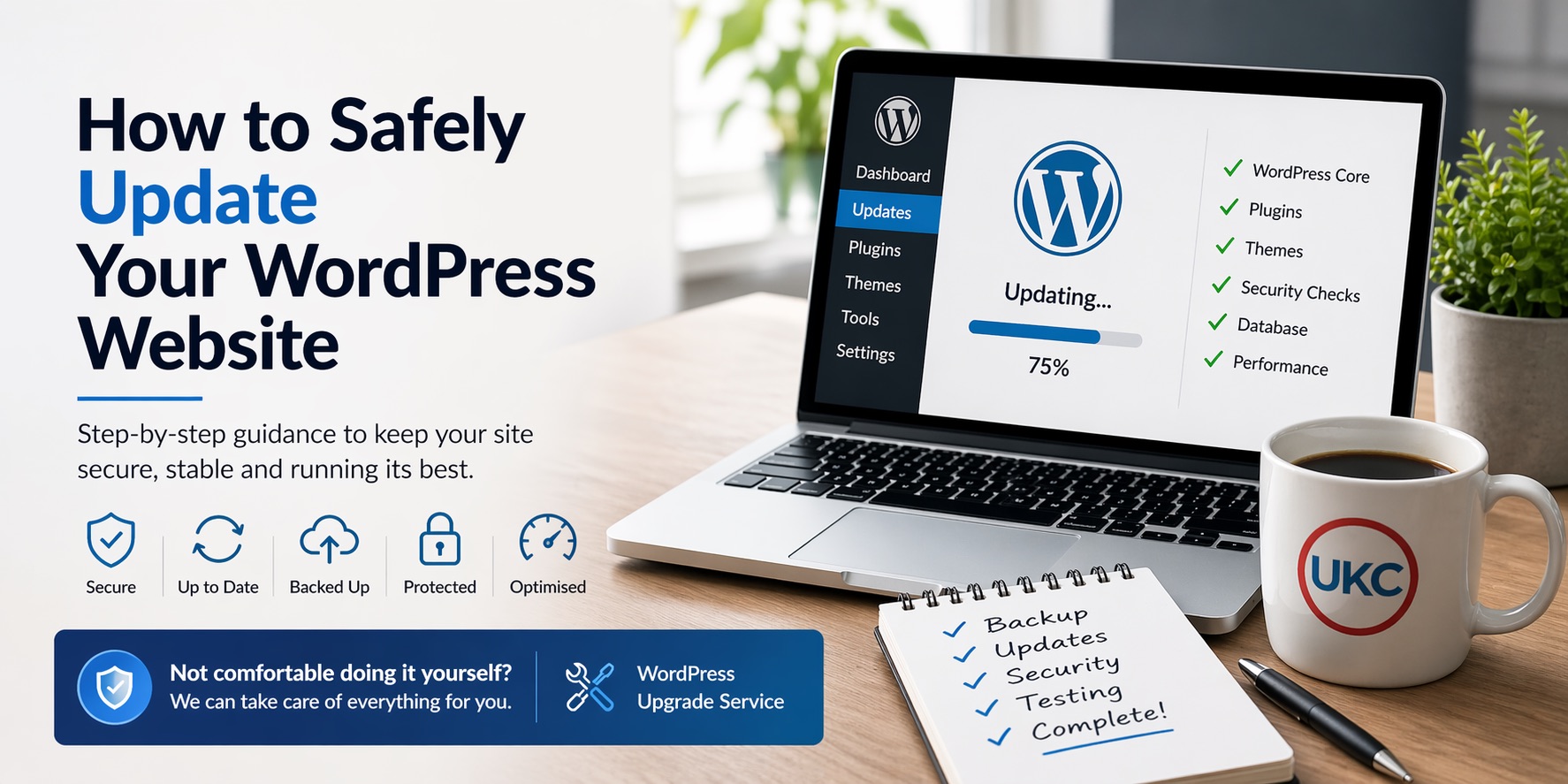 How to Safely Update Your WordPress Website (Step-by-Step) - UK ...