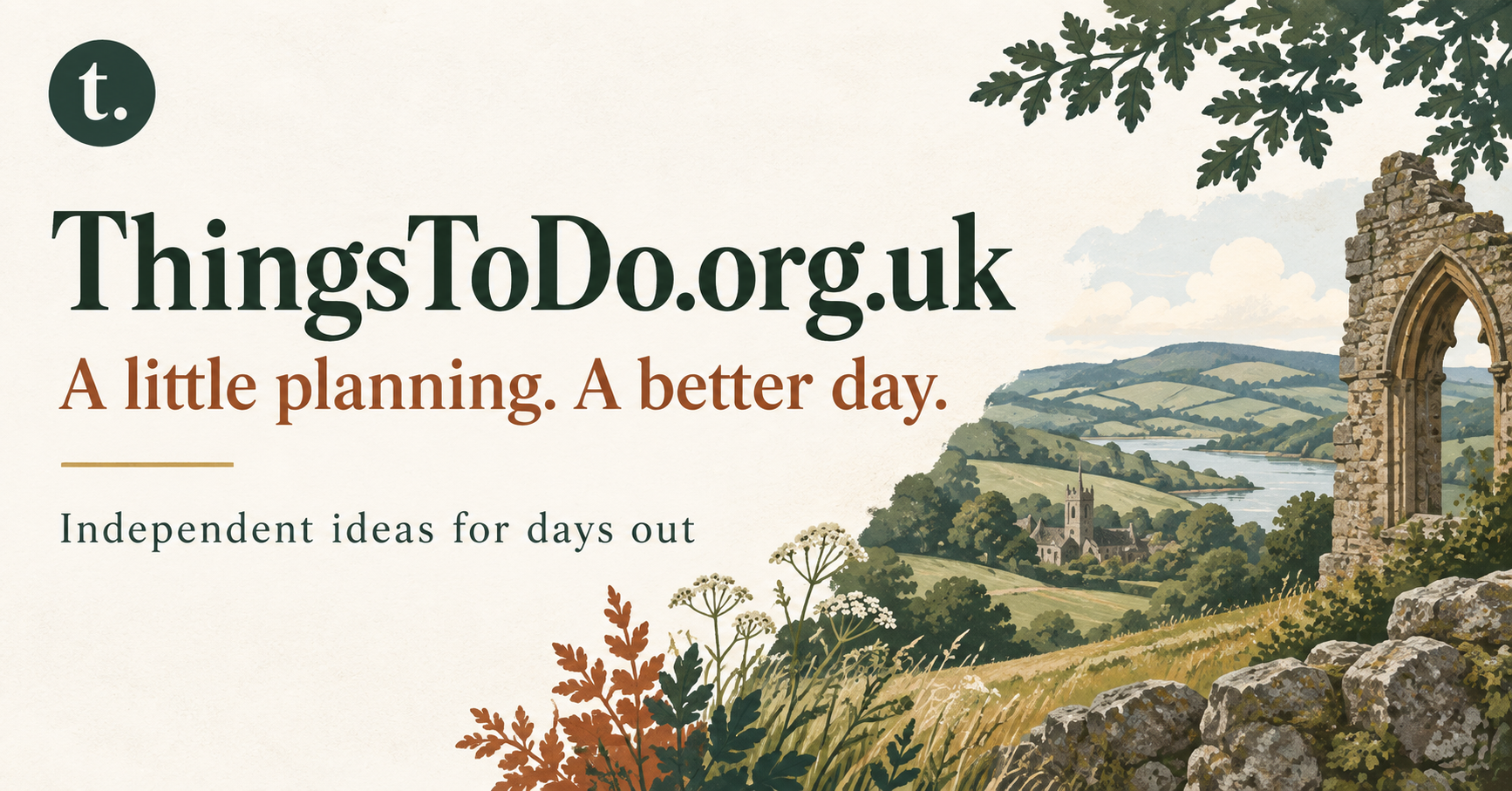 ThingsToDo.org.uk, independent ideas for days out
